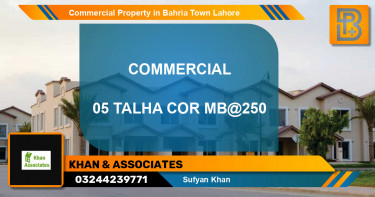 Commercial Property for Sale in Bahria Town, Lahore - (BP-68670)