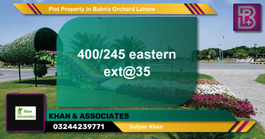 Residential Plot for Sale in Bahria Orchard, Lahore - (BP-68673)