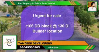 Residential Plot for Sale in Bahria Town, Lahore - (BP-68731)