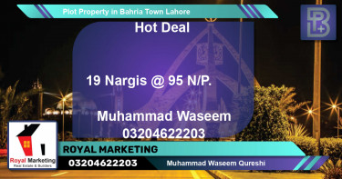 Residential Plot for Sale in Bahria Town, Lahore - (BP-68773)