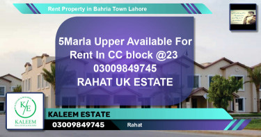 Residential Property for Rent in Bahria Town, Lahore - (BP-68782)