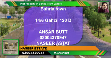 Residential Plot for Sale in Bahria Town, Lahore - (BP-68840)