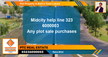 Residential Plot for Sale in Bahria Town, Lahore - (BP-68862)
