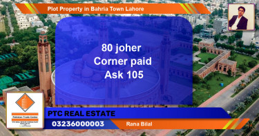Residential Plot for Sale in Bahria Town, Lahore - (BP-68863)