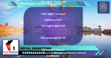 Residential Plot for Sale in Bahria Town, Lahore - (BP-68876)