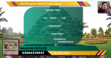 Residential Plot for Sale in Bahria Town, Lahore - (BP-68880)