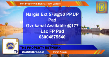 Residential Plot for Sale in Bahria Town, Lahore - (BP-68912)