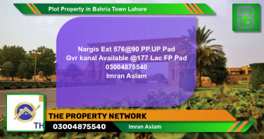 Residential Plot for Sale in Bahria Town, Lahore - (BP-68914)