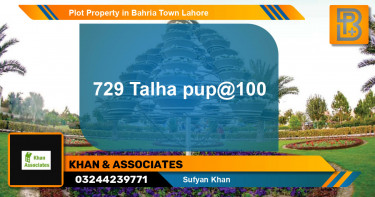 Residential Plot for Sale in Bahria Town, Lahore - (BP-68954)