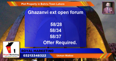 Residential Plot for Sale in Bahria Town, Lahore - (BP-69048)