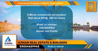 Commercial Property for Sale in Bahria Town, Lahore - (BP-69070)