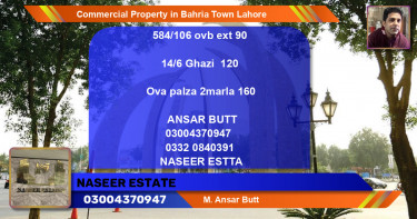 Commercial Property for Sale in Bahria Town, Lahore - (BP-69141)