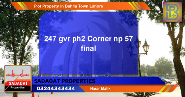 Residential Plot for Sale in Bahria Town, Lahore - (BP-69160)