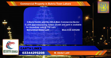 Commercial Property for Sale in Bahria Town, Lahore - (BP-69252)