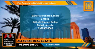 Residential Plot for Sale in Bahria Orchard, Lahore - (BP-69255)