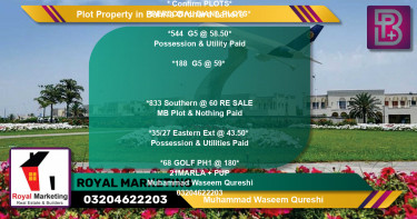 Residential Plot for Sale in Bahria Orchard, Lahore - (BP-69265)