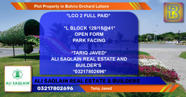 Residential Plot for Sale in Bahria Orchard, Lahore - (BP-69335)