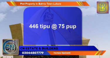 Residential Plot for Sale in Bahria Town, Lahore - (BP-69384)