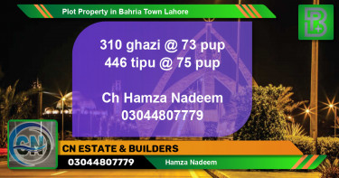Residential Plot for Sale in Bahria Town, Lahore - (BP-69405)