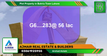 Residential Plot for Sale in Bahria Town, Lahore - (BP-69464)