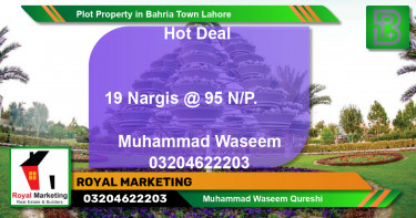 Residential Plot for Sale in Bahria Town, Lahore - (BP-69513)