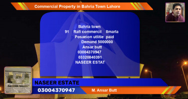 Commercial Property for Sale in Bahria Town, Lahore - (BP-69538)
