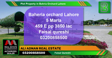 Residential Plot for Sale in Bahria Orchard, Lahore - (BP-69546)