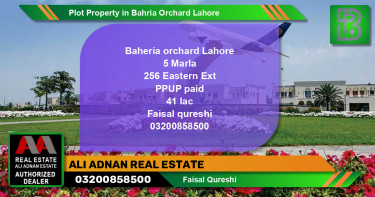 Residential Plot for Sale in Bahria Orchard, Lahore - (BP-69548)