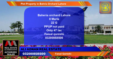 Residential Plot for Sale in Bahria Orchard, Lahore - (BP-69549)