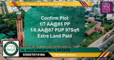 Residential Plot for Sale in Bahria Town, Lahore - (BP-69607)