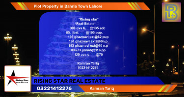 Residential Plot for Sale in Bahria Town, Lahore - (BP-69637)