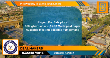Residential Plot for Sale in Bahria Town, Lahore - (BP-69710)