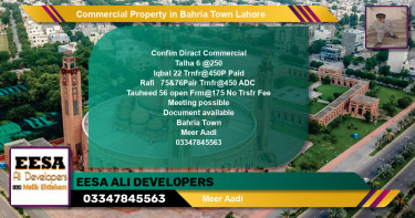 Commercial Property for Sale in Bahria Town, Lahore - (BP-69713)