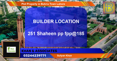 Residential Plot for Sale in Bahria Town, Lahore - (BP-69723)