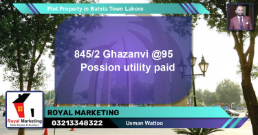 Residential Plot for Sale in Bahria Town, Lahore - (BP-69799)