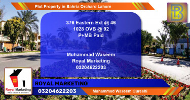 Residential Plot for Sale in Bahria Orchard, Lahore - (BP-69836)