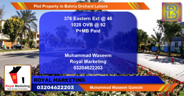Residential Plot for Sale in Bahria Orchard, Lahore - (BP-69904)