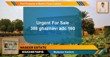 Residential Plot for Sale in Bahria Town, Lahore - (BP-69912)