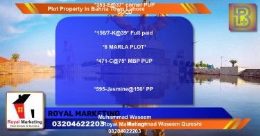 Residential Plot for Sale in Bahria Town, Lahore - (BP-69935)