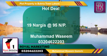 Residential Plot for Sale in Bahria Town, Lahore - (BP-69975)