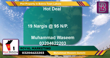 Residential Plot for Sale in Bahria Town, Lahore - (BP-69986)