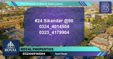 Residential Plot for Sale in Bahria Town, Lahore - (BP-70016)