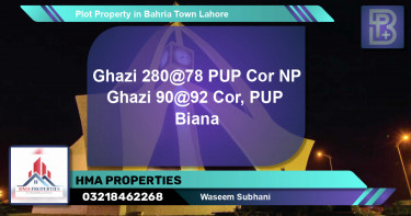 Residential Plot for Sale in Bahria Town, Lahore - (BP-70038)