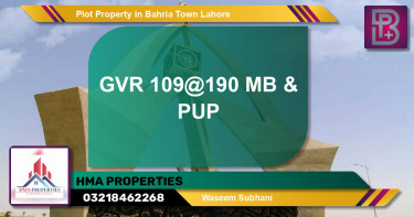 Residential Plot for Sale in Bahria Town, Lahore - (BP-70044)