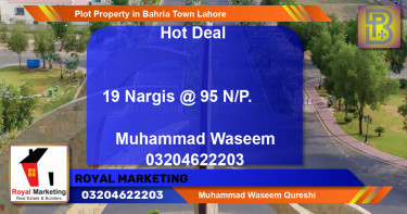 Residential Plot for Sale in Bahria Town, Lahore - (BP-70086)
