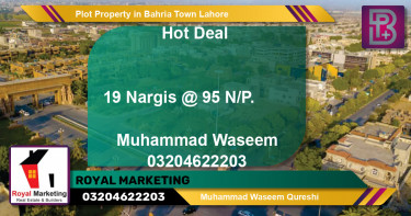 Residential Plot for Sale in Bahria Town, Lahore - (BP-70113)