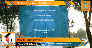 Residential Plot for Sale in Bahria Town, Lahore - (BP-70157)