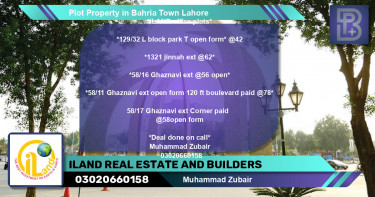 Residential Plot for Sale in Bahria Town, Lahore - (BP-70222)