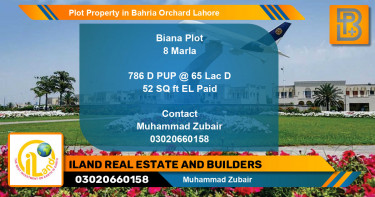 Residential Plot for Sale in Bahria Orchard, Lahore - (BP-70223)