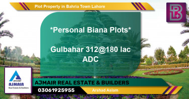 Residential Plot for Sale in Bahria Town, Lahore - (BP-70243)